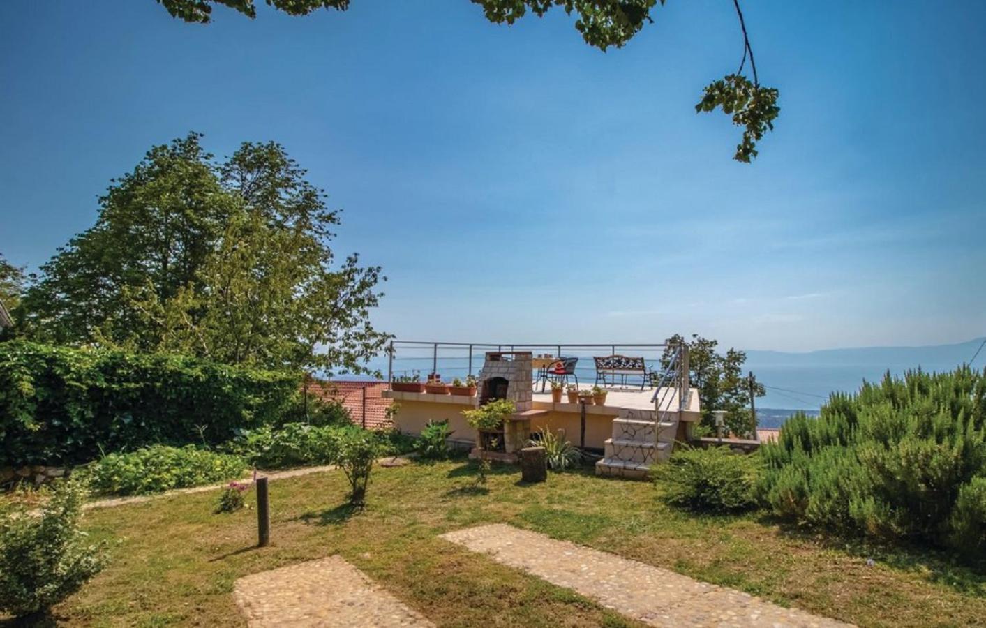 Apartment Jasna With Breathtaking Sea View, Terrace And Free Parking Hreljin Exteriör bild