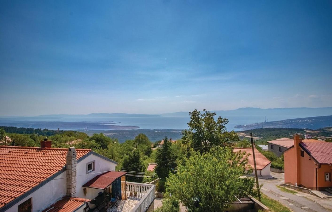 Apartment Jasna With Breathtaking Sea View, Terrace And Free Parking Hreljin Exteriör bild
