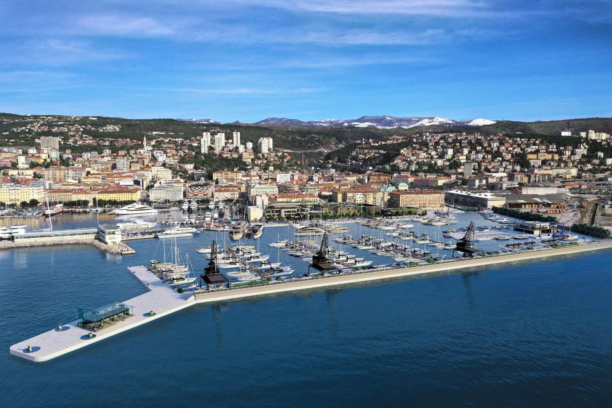 Apartment Jasna With Breathtaking Sea View, Terrace And Free Parking Hreljin Exteriör bild