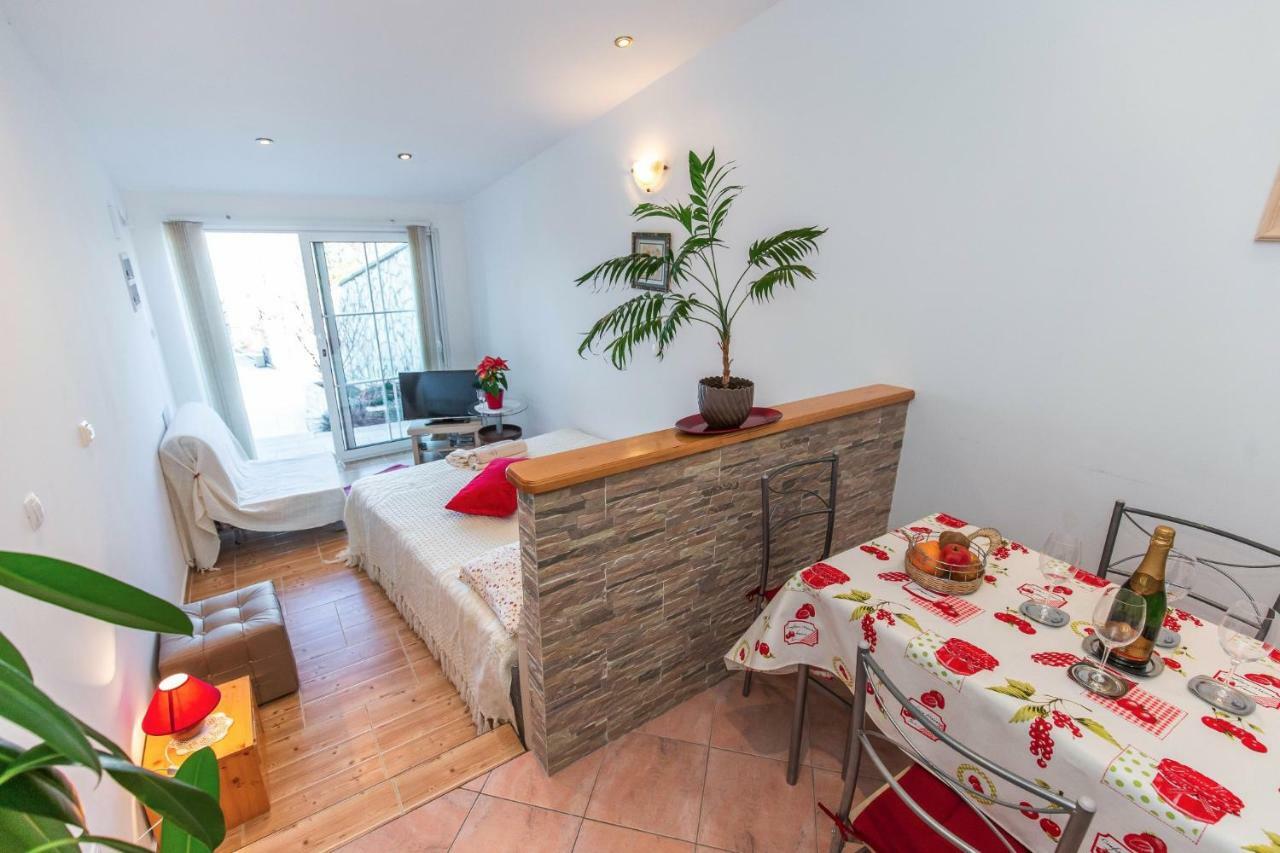 Apartment Jasna With Breathtaking Sea View, Terrace And Free Parking Hreljin Exteriör bild