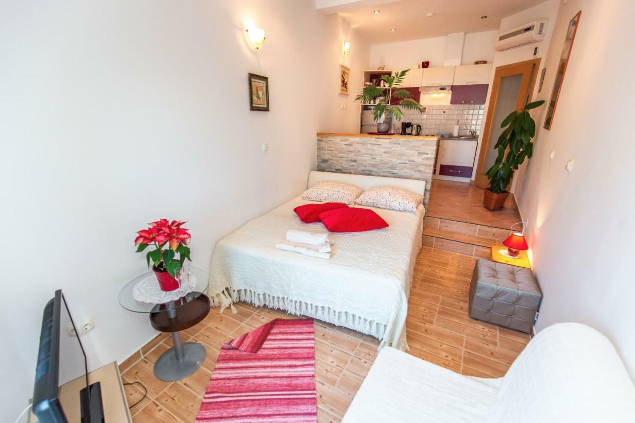 Apartment Jasna With Breathtaking Sea View, Terrace And Free Parking Hreljin Exteriör bild